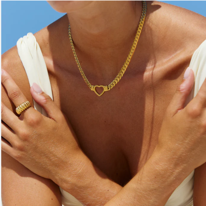 Tessa Heart Necklace