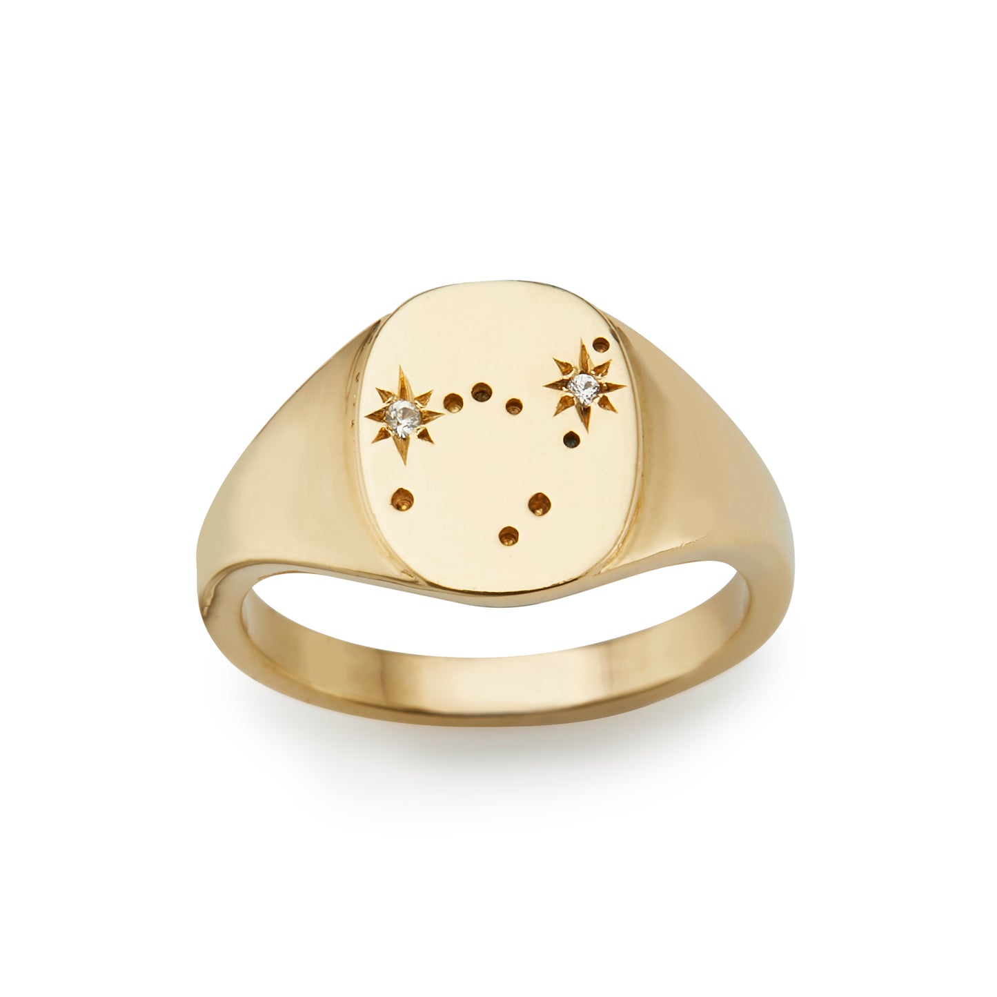 Astrology Signet Ring - Capricorn