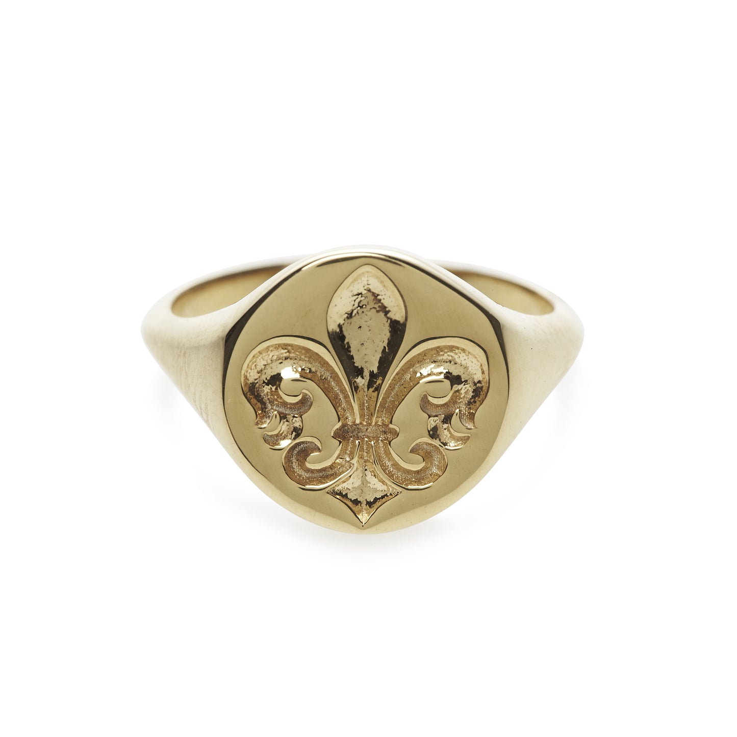 Fleur de Lys Signet Ring