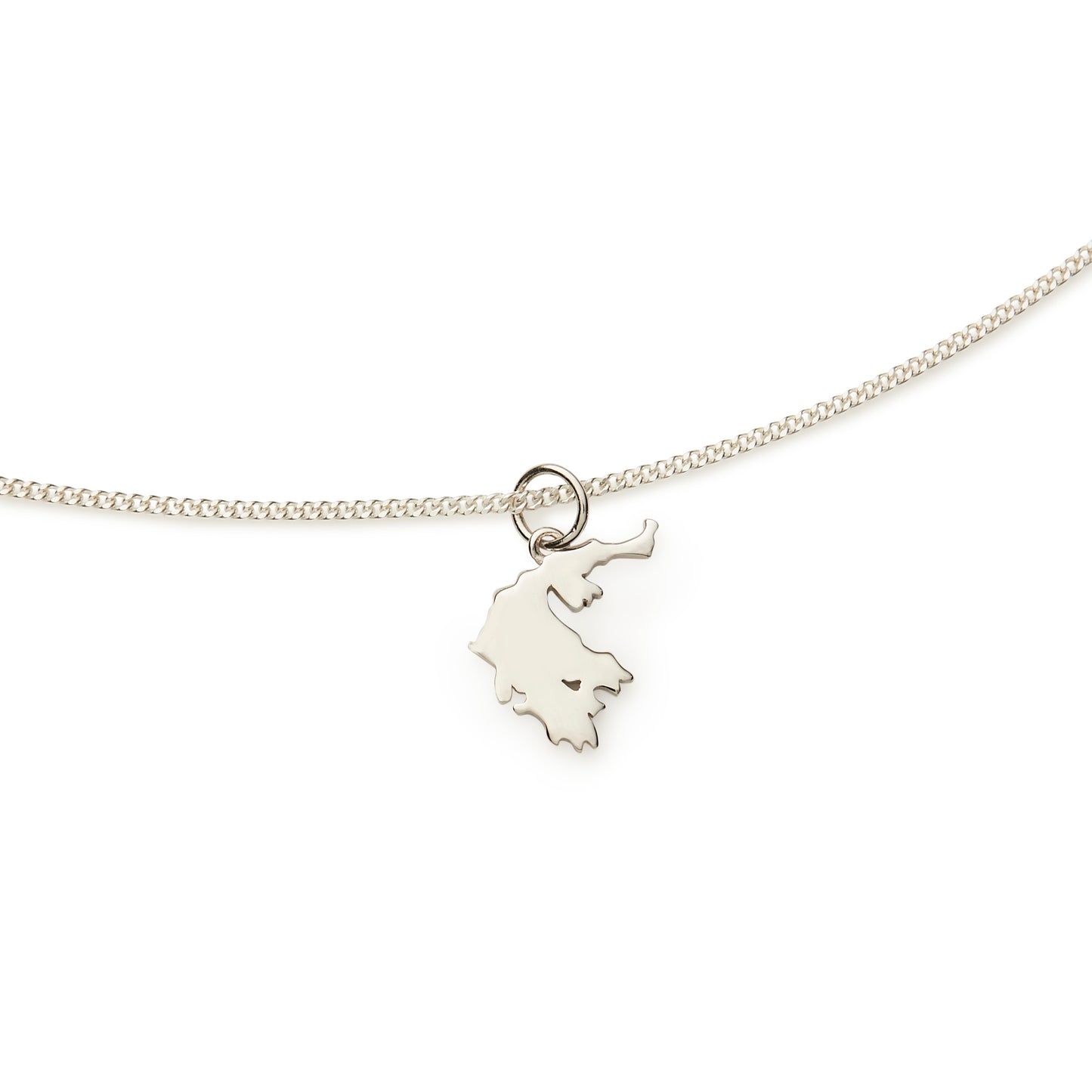 Greece Map Necklace