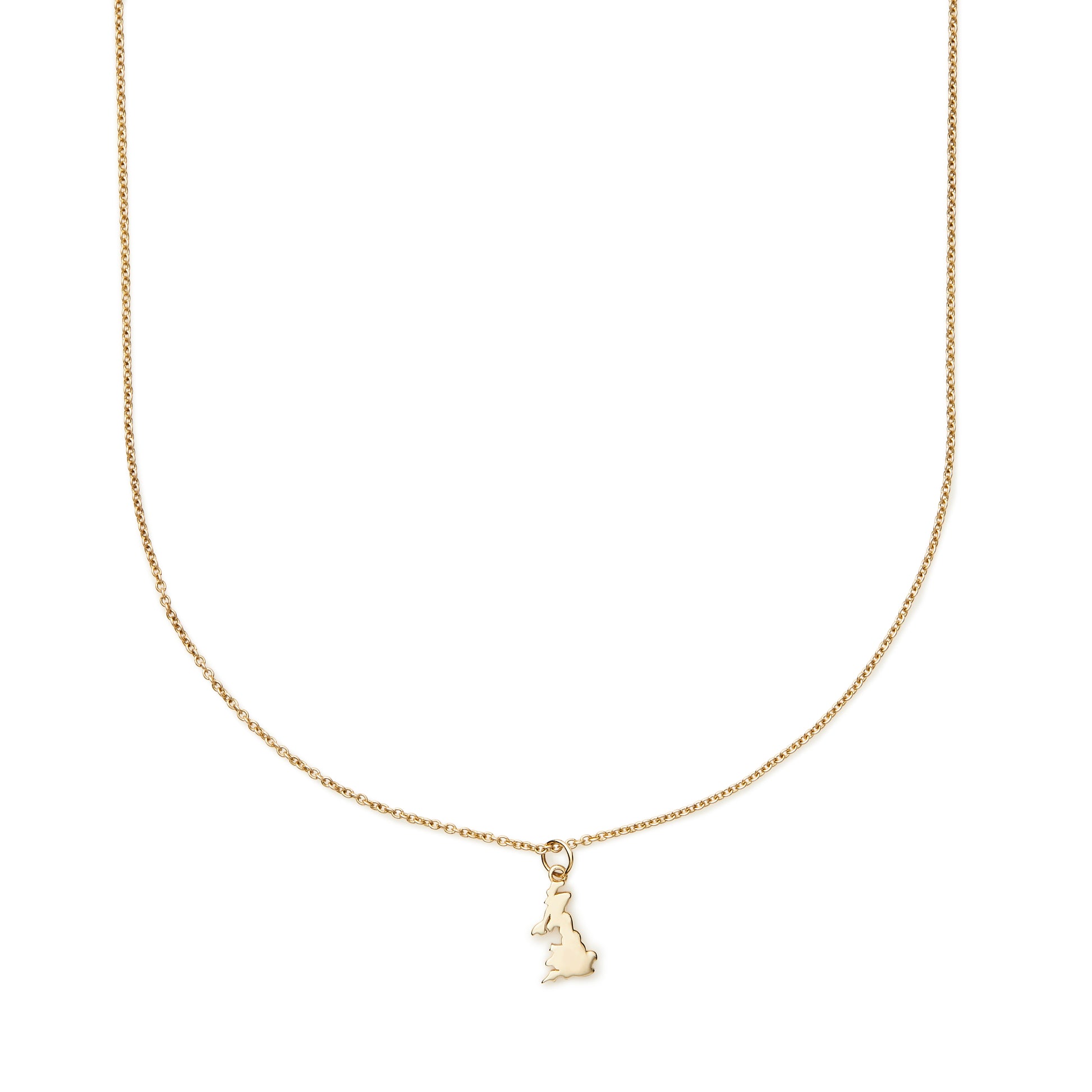 U.K Map Necklace